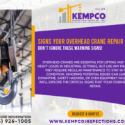 Warning Signs Your Overhead Crane Needs Repair