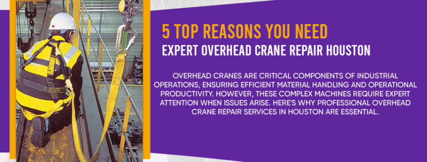 Top 5 Reasons You Need To Expert Overhead Crane Repair